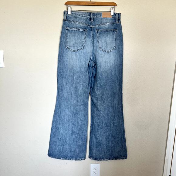 Revolve PISTOLA Ruby High Rise Palazzo Wide Leg Jeans Sz 29 - Picture 3 of 8